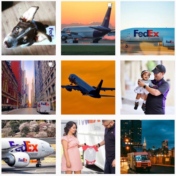 Fedex instagram main