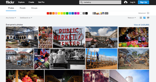 Flickr Stock Images
