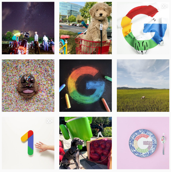 Google instagram main