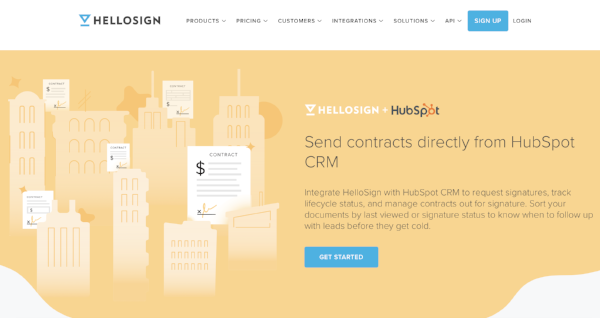 HelloSign HubSpot Integration