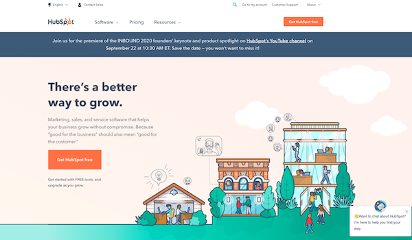 HubSpot-homepage