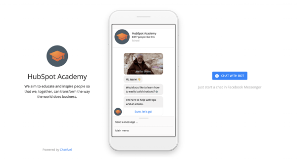 HubSpot ChatFuel