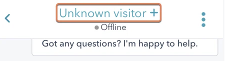Unknown Visitor Screen Cap