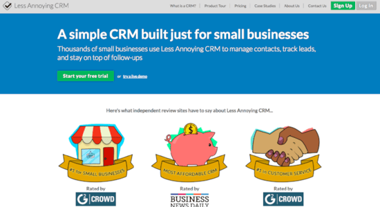 Less Annoying CRM for CRM