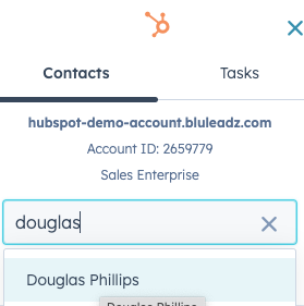 Gmail inbox HubSpot sales search bar