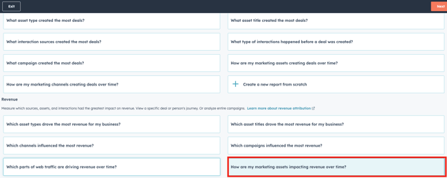 Marketing Revenue Attribution Highlight