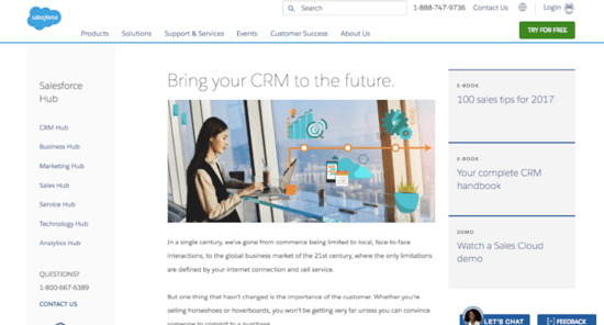 Salesforce for CRM