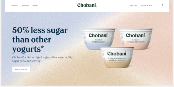 Chobani B2C marketing