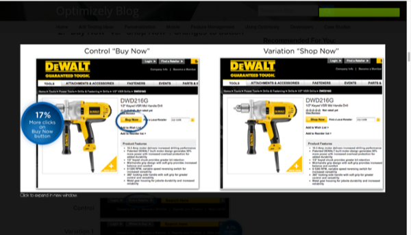 Dewalt screenshot CTA