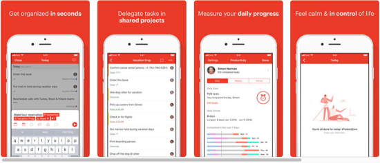 Todoist screenshot