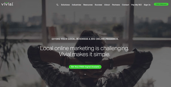 Vivial Homepage
