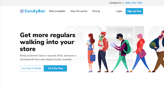 candybar-homepage