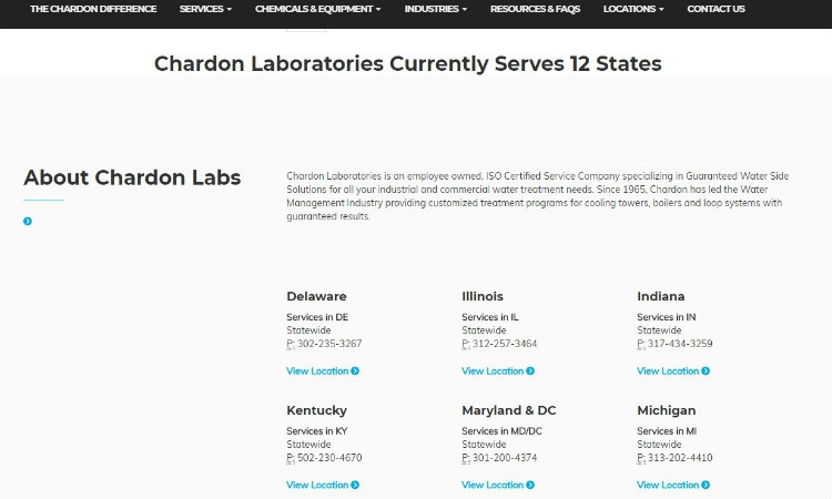 chardon labs