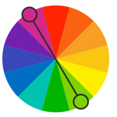 color- complementary