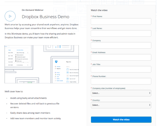 Demo Request Form