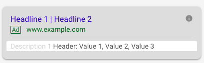 extensions structured snippet