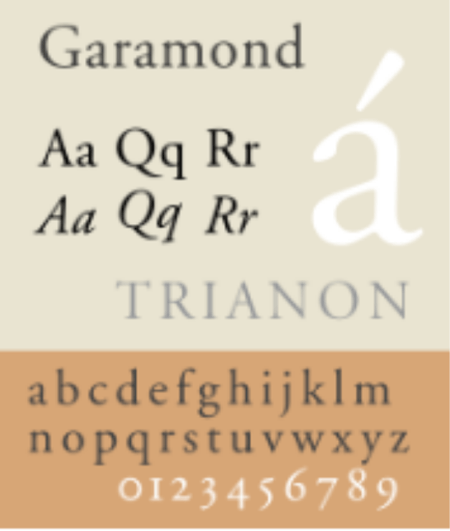 garamond-sample