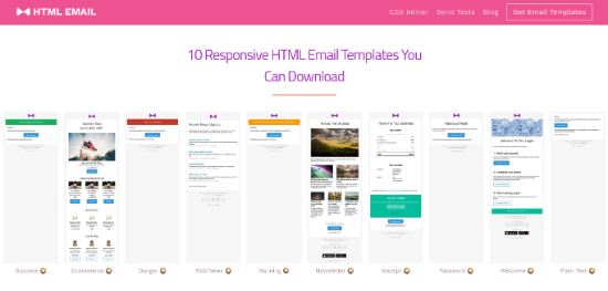 html-email-template-download-page