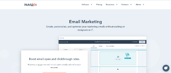 hubspot-email-marketing-tool