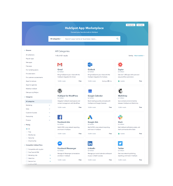 hubspot-pillarpage-integrations