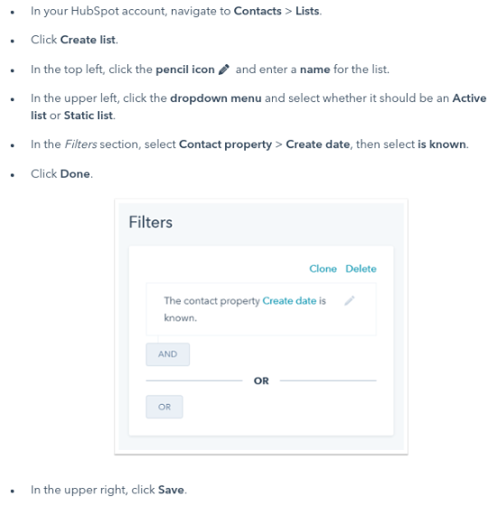 HubSpot Lists How to Set Up Your CRM (+19 Lists You Need to Create)