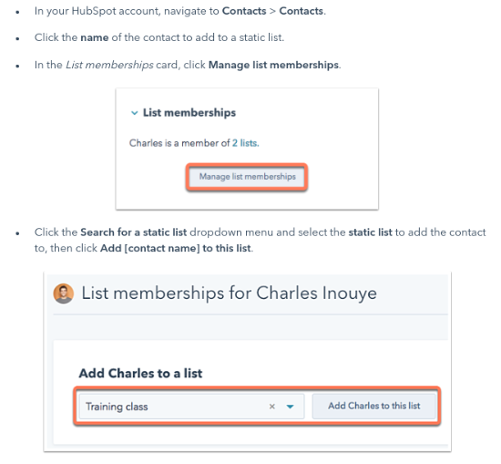 HubSpot Lists How to Set Up Your CRM (+19 Lists You Need to Create)