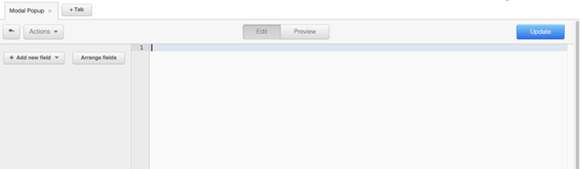 Step two of creating the custom module