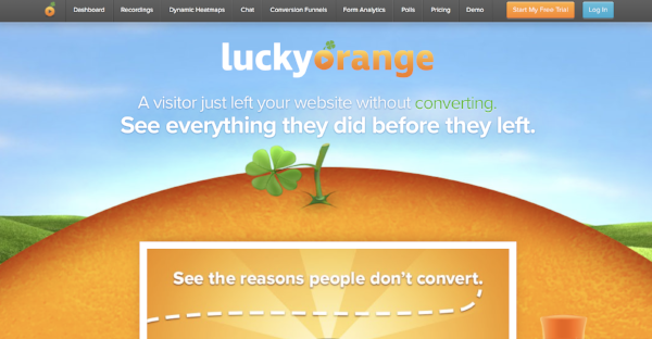 lucky orange SaaS