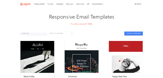 mjml-html-email-templates