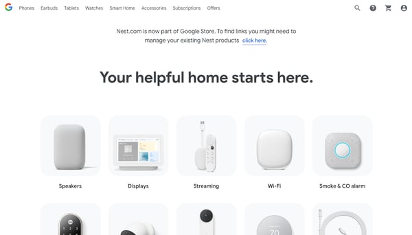 nest homepage