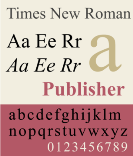 times-new-roman-sample