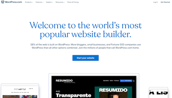 wordpress-homepage