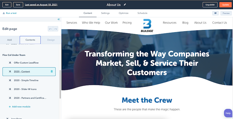 CMS Hub Content Mgmt
