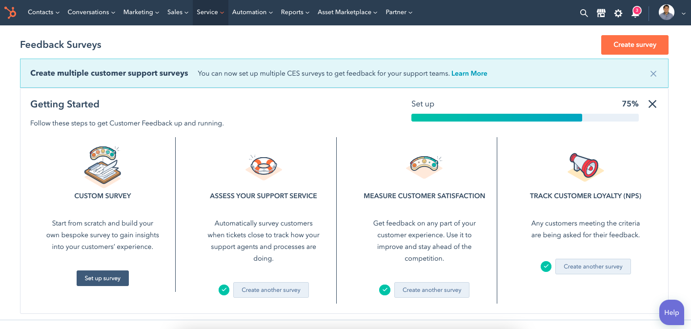 Service Hub Relationships