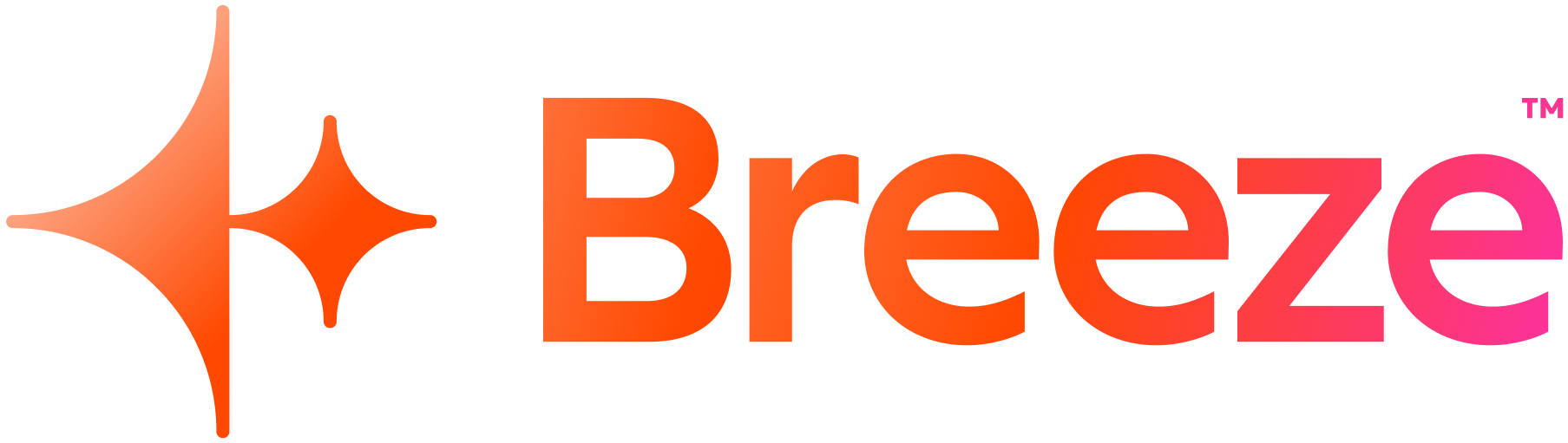 Breeze Logotype Horizontal - RGB Gradient